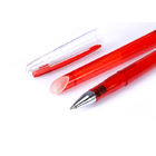 इरेज़र के साथ विशेष उच्च तापमान लुप्त हो जाने वाली स्याही मिटाने योग्य जेल पेन
