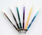 वापस लेने योग्य जीवंत रंग स्याही घर्षण क्लिकर पेन