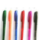 स्कूल के लिए चिकनी लेखन 0.7 मिमी इरेज़ेबल रंगीन कलम
