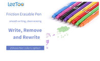 प्लास्टिक हीट सेंसिटिव 12 कलर्स फ्रिक्शन पेन 0.5 ब्लैक ब्लू