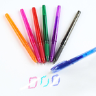 कार्यालय और स्कूल के लिए बहु रंग 0.7 मिमी इरेज़ेबल क्लिकर पेन